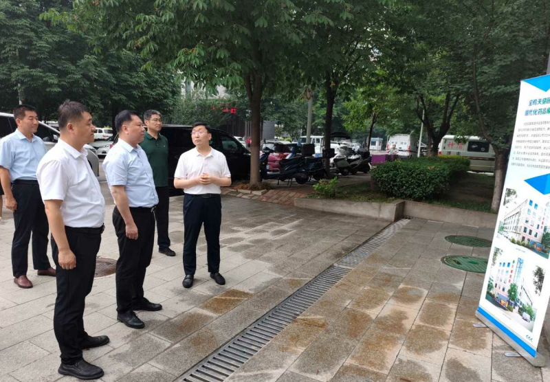 市国资委党委书记、主任袁军平一行走访调研天健集团
